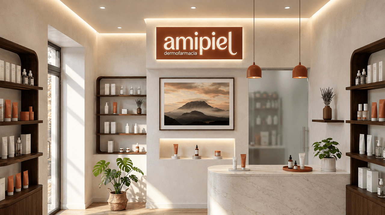 Interior de la tienda amipiel